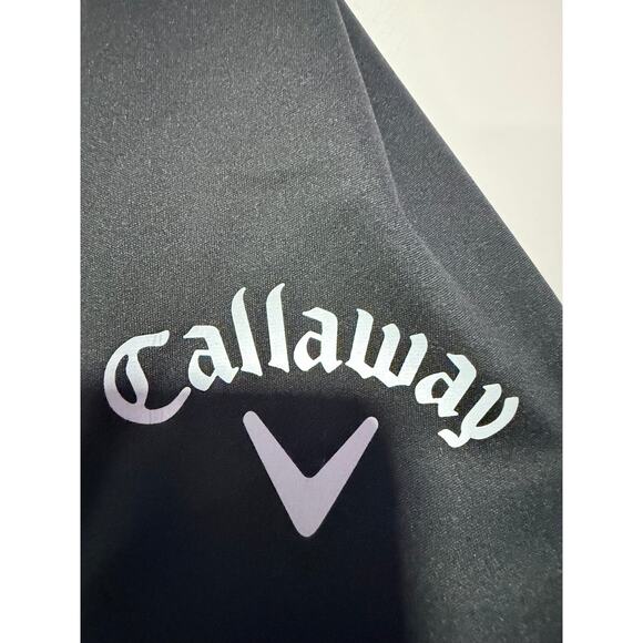 NEW Callaway Men's XL Black Weather Series Soft Shell Thermal Lined Golf Jacket - Picture 2 of 4